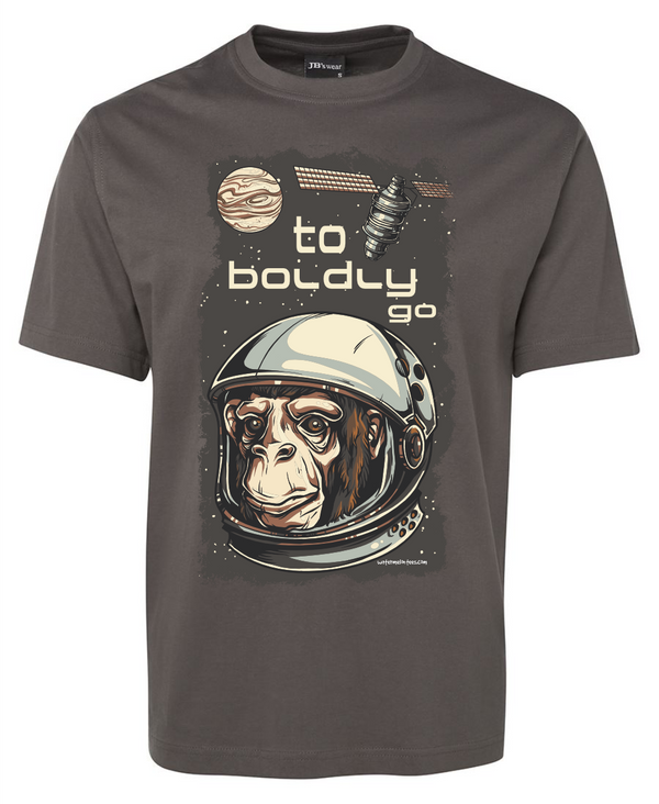 'To boldly go' tee shirt