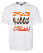 'Tiny dinosuars' tee shirt